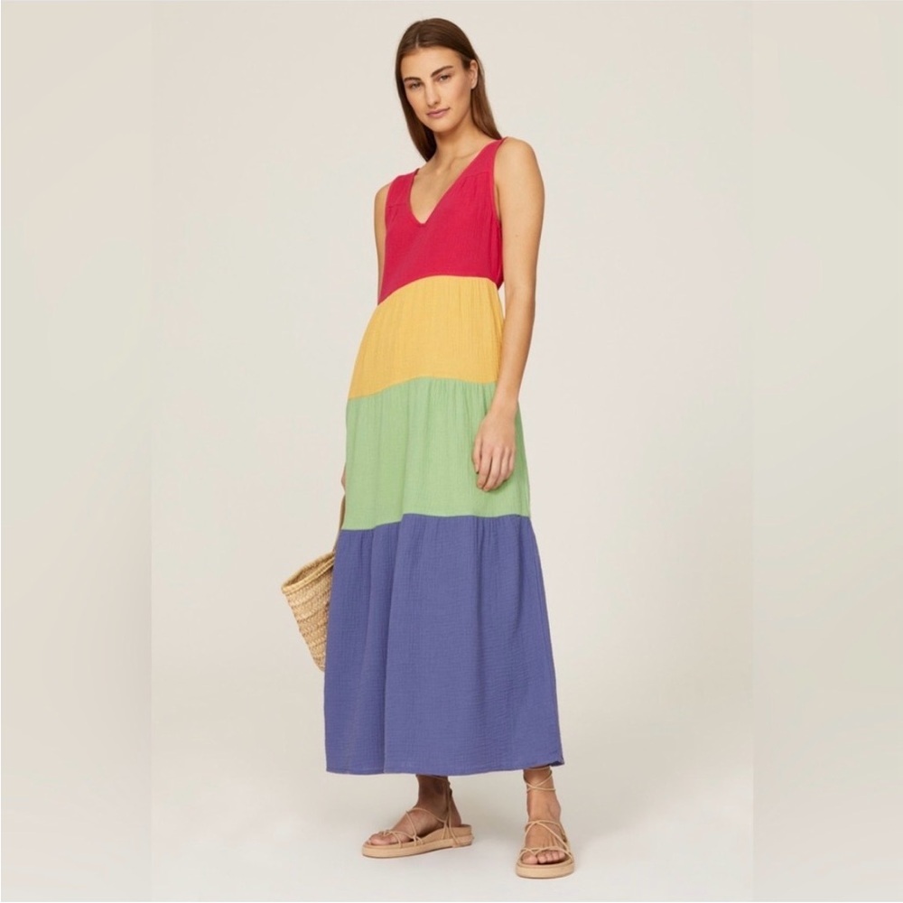 Marine Layer Multicolor Maxi Dress
